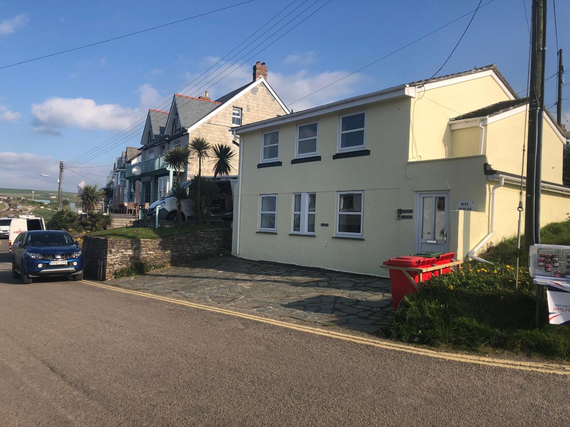 Bay House Lobber Port Isaac Apartment With Sea Views & Parking ภายนอก รูปภาพ
